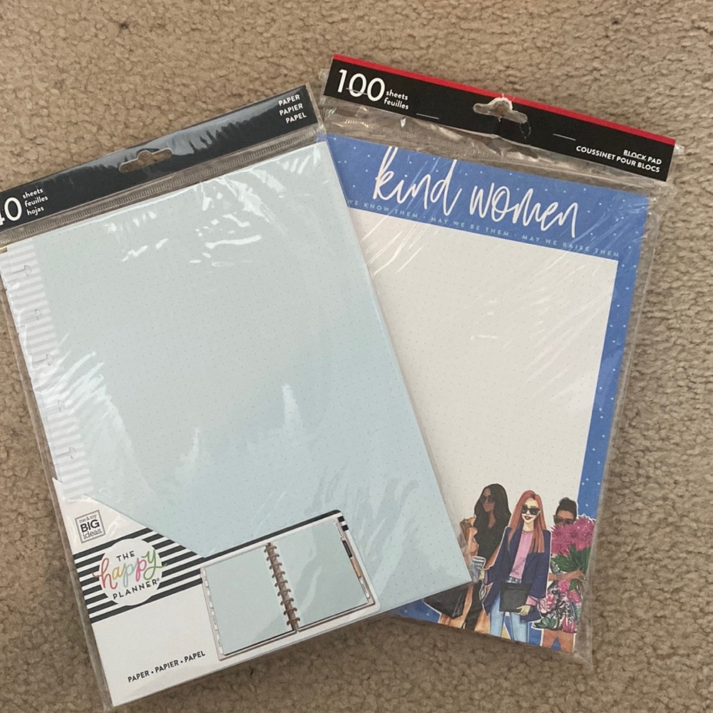 The Happy Planner paper (140 sheets)